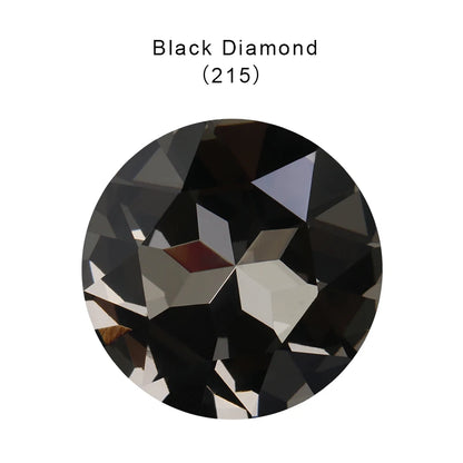 Acmore Crystal Newest Big Size 27mm Gemstone Flower Crystal ab Pointback DIY Nail Art Supplies Rhinestone Decoration Accessories