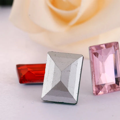 High Quality Jewelry Making Accessories Rectangular Rhinestones for Jewelry Decoration