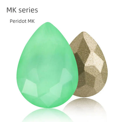 High Quality K9 Glass Crystal Drop Shape Sew on for Crafts/bag/clothing/dress Top K9 Rhinestones Garment Decoration