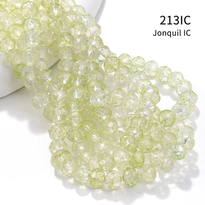 Acmore Crystal New Product Explosion Ice Flower Beads Many Colors DIY Handmade Floral Bead Bracelet Material Accessories