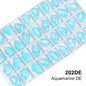 Acmore Crystal Wholesale Piont Back Crystals Rhinestones Drop Shape Bling Loose Strass Nail Art Garment Decoration