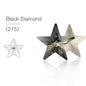 Acmore Crystal Wholesale Star Shape Pointback Crystal Stones K9 Glass Rhinestones for Clothing Nails Decoration