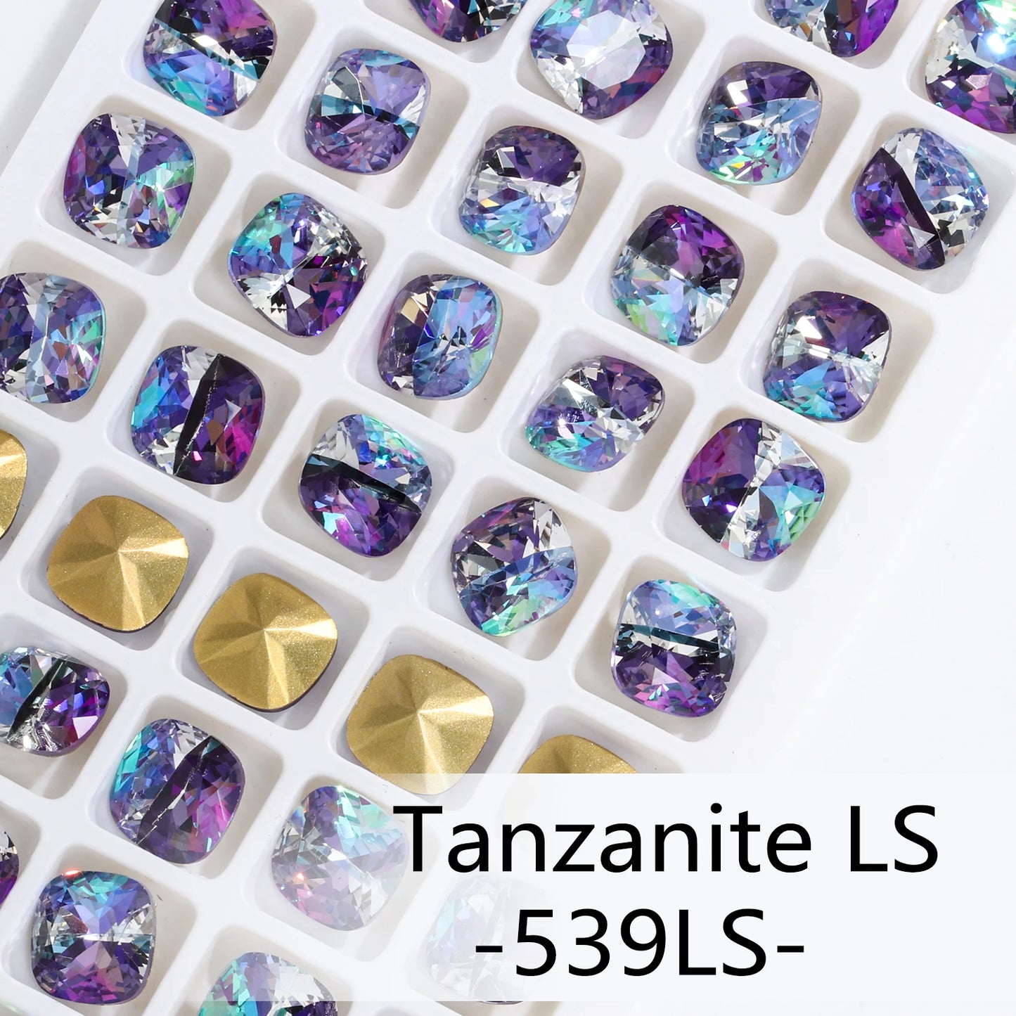 Acmore Crystal Wholesale Cushion Pointback Rhinestone K9 Glass Fancy Stone Loose Glass Design DIY Clothes Bags Shoes