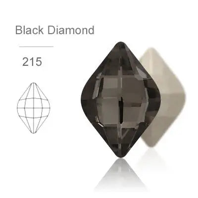 Acmore Crystal 9*14mm Lemon Point Back 22 Shiny Colors Crystal K9 Glass DIY for Garment Nail Art Rhinestones Accessories