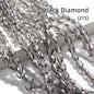Acmore Crystal Popular  6*8MM Olive-shaped Crystal Beads for Clothing Making Best  DIY Accessories for Door & Curtain Decoration