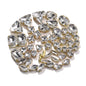 Acmore Crystal Factory Sale Mixed Shapes Crystal Glass Sew on Rhinestone With Gold Claw for DIY Jewelry Hair Clips Wedding Dress