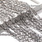 Acmore Crystal  6*8MM Water Drop Loose Stone Glass Crafts Waist Faceted  Crystal Beads Jewelry Finding Accessories for Necklace Earring