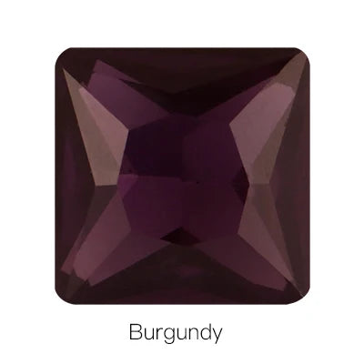 Hot Sale Square Fancy Stone Colorful Crystal Jewelry Point Back Rhinestones