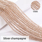 Acmore Crystal 1mm 20 Colors Loose Crystal Stones Jewelry Making Crafts Waist Necklace Earring Flat Beads DIY Deco Accessories