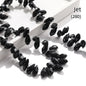 Acmore Crystal   6*12MM Water Drop Faceted Crystal Glass Beads Accessories for Bracelet Making 12 Colors  Loose Stone Glass Crafts