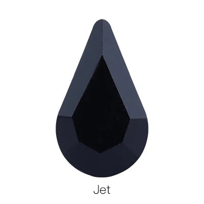 Teardrop Shape Point Back Glass Crystal Fancy Stone Diamond for Garment Loose Beads Factory Direct Glass Crystal Diamond Stone