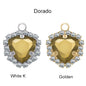 Xichuan Fat Triangle Shaped Crystal Stone K9 Glass Sew on Cup Chain Setting Shiny Colors Rhinestone Crafts Pendant Necklace