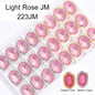 Acmore Crystal Oval Shaped Aurora Mocha K9 Glass Rhinestone With Golden Copper Hollow Claw Sewing on Clothes Garment DIY Accessories