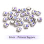 Acmore Crystal Moonlight Mixed Shapes Sew on Rhinestone With Silver Claw Setting DIY for Festival Decoration Accessories
