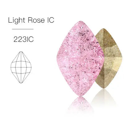 Acmore Crystal 9*14mm Lemon Point Back 22 Shiny Colors Crystal K9 Glass DIY for Garment Nail Art Rhinestones Accessories