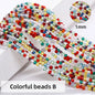 Acmore Crystal 1mm 20 Colors Loose Crystal Stones Jewelry Making Crafts Waist Necklace Earring Flat Beads DIY Deco Accessories