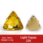 Acmore Crystal  New Fashion Apparel Wedding Shoes Diy Accessories Hand - Sew-on Diamond Triangle Glass Claw Rhinestones Jewelry