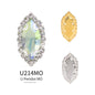 Acmore Crystal Wholesale Navette Transparent Bottom Series Crystal Buckle Claw Rhinestone for Sewing Accessories