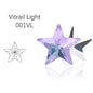 Acmore Crystal Wholesale Star Shape Pointback Crystal Stones K9 Glass Rhinestones for Clothing Nails Decoration