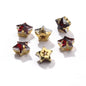 Hot Selling Acmore Crystal 10mm Star Pointback Glass Claw Drill Shiny Rhinestones Charms DIY Accessories for Dress & Clothing