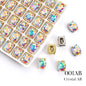 Acmore Crystal High Quality Pillow Shaped Copper Claws Crystal Rhinestones for Sewing Accessories