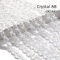 Acmore Crystal Popular  6*8MM Olive-shaped Crystal Beads for Clothing Making Best  DIY Accessories for Door & Curtain Decoration