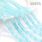 Acmore Crystal  Factory Sale 6*13mm Beads Bamboo Joint Bulk  Glass Crystal Loose Beads for Necklace Making DIY Jewelry