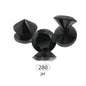 Acmore Crystal High Quality Colorful Round Zircon Transparent Pointeback Glass Rhinestone for Jewelry Making & Nail Art