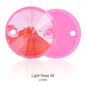 Acmore Crystal New MI Series Rivoli Shaped Round High Quality 3d K9 Glass Sew on Crystal Stones Rhinestone DIY Accessories