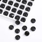 Acmore Crystal 3200 Rivoli Mocha Colors Diamond Flat Back Sew on Crystal Stones K9 Glass Rhinestones for Garment Shoes Bags Clothing