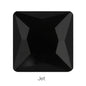 Hot Sale Square Fancy Stone Colorful Crystal Jewelry Point Back Rhinestones