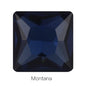 Hot Sale Square Fancy Stone Colorful Crystal Jewelry Point Back Rhinestones