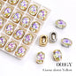 Acmore Crystal High Quality Oval Shape Nest Face Glass Stone  Claw Rhinestone for Jewelry Making  Accessories