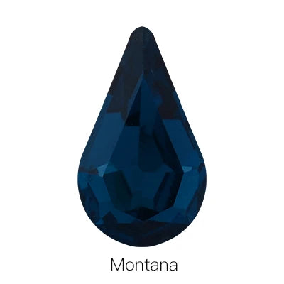 Teardrop Shape Point Back Glass Crystal Fancy Stone Diamond for Garment Loose Beads Factory Direct Glass Crystal Diamond Stone