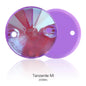 Acmore Crystal New MI Series Rivoli Shaped Round High Quality 3d K9 Glass Sew on Crystal Stones Rhinestone DIY Accessories