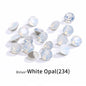 Acmore Crystal XIRIUS Chaton Shaped Opal Nail Art Rhinestones Bulk Wholesale Glass Crystals Bling Pointback Gems Jewelry Decorations