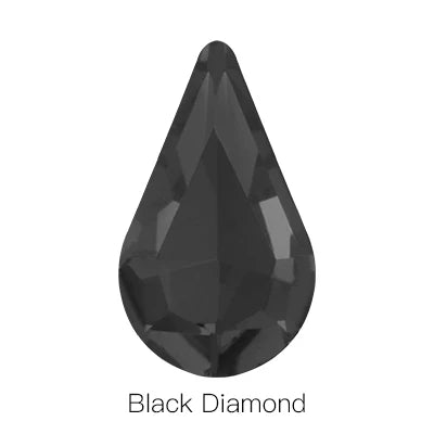 Teardrop Shape Point Back Glass Crystal Fancy Stone Diamond for Garment Loose Beads Factory Direct Glass Crystal Diamond Stone
