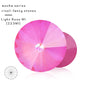 Acmore Crystal10mm/12mm Wholesale Different Colors Shapes Mocha Rivoli Crystal Rhinestones Glass Fancy Stones for Jewelry Set