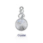 Acmore Crystal Triple Rivoli Shaped Shiny 9 Colors K9 Glass Crystal Stone Alloy Pendant for Bracelet Necklace Earring DIY Accessories