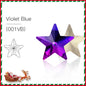 Acmore Crystal Christmas Series Star Shaped Crystal Stone Pointback Rhinestones Glass Nail Art Supplies Jewelry Decoration Diy Strass