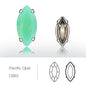 Acmore Crystal Navette Sew on Rhinestone With Setting for DIY Apparel Decoration