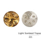 Acmore Crystal Round Star Meteorite Series 12 /18mm K9 Glass Pointback Crystal Stones Rhinestones for Jewelry Making Garment