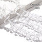Acmore Crystal   6*12MM Water Drop Faceted Crystal Glass Beads Accessories for Bracelet Making 12 Colors  Loose Stone Glass Crafts