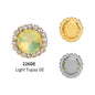 Acmore Crystal New Product Rivoli Shapes Flat Back Sew on Stone With Cup Chain Loose Rhinestones DIY Garment Shirt Shoes Bags