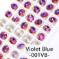 Acmore Crystal High Quality Gemstone Flower K9 Pointback Rhinestone Loose Stones Jewelry Glue on for DIY Decoration Clothing Desgin