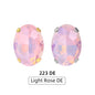 Acmore Crystal Wholesale High Quality Sew on Four Claws  Oval Shape Strass Flatback Glass Rhinestones Wedding Dress Crafts