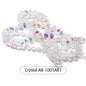 Acmore Crystal  12 Colors Bright  Loose  Glass Crafts Wheel Faceted Crystal Beads Jewelry  Finding Accessories for Necklace Earring