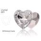 Acmore Crystal High Quality K9 Glass 8-27mm Heart Shape Point Back DIY Decoration Accessories Press on Nail Art Supplies Rhinestones