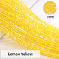 Acmore Crystal 1mm 20 Colors Loose Crystal Stones Jewelry Making Crafts Waist Necklace Earring Flat Beads DIY Deco Accessories