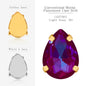 Metal Base Garment Decoration Glass Sew on Crystal Claw Rhinestone for Clothes Weeding Making Accessories